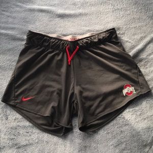 Nike women’s dri-fit short WT Ohio state logo